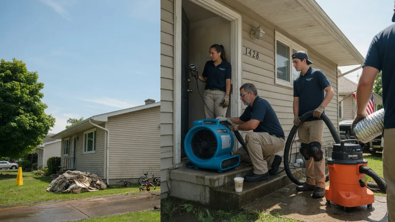 Water Damage Restoration in Hartsville, IN near me